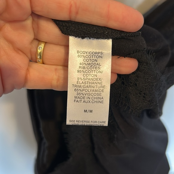 Cami NYC Estella Racerback Black Lace Trim Jumpsuit - Picture 11 of 15